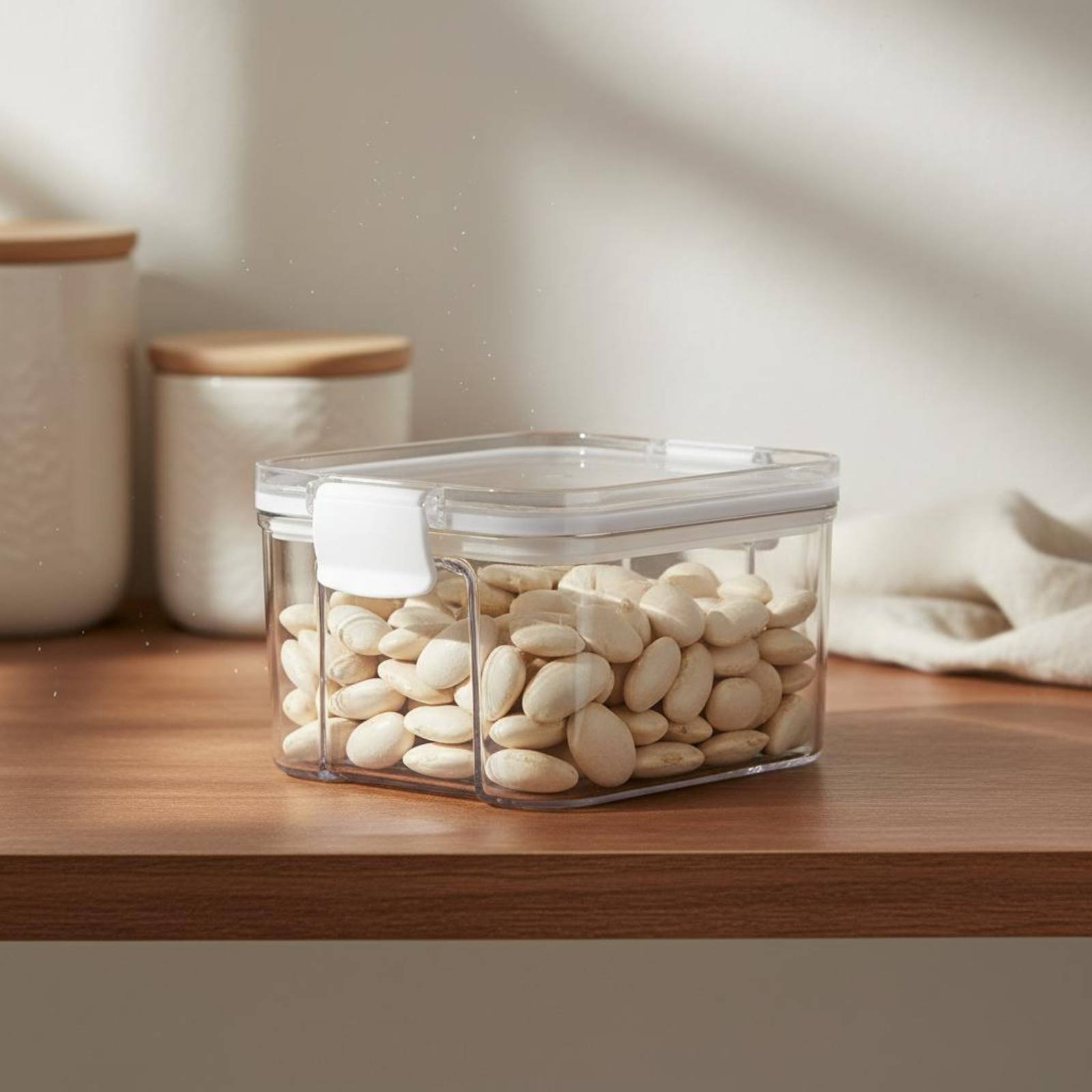 Food Storage Canister - Airtight Food Storage Container Moisture-Resistant Sealed