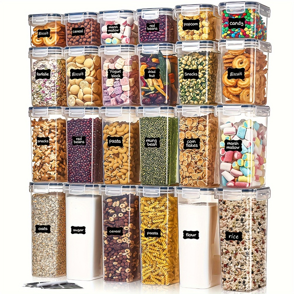 Food Storage Method - 24Pcs Food Storage Containers 12 Boxes