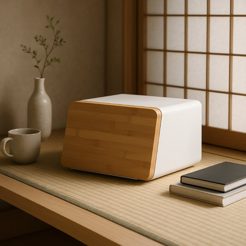 Food Storage Handling - Bamboo Bread Box for Kitchen Storage,Airtight