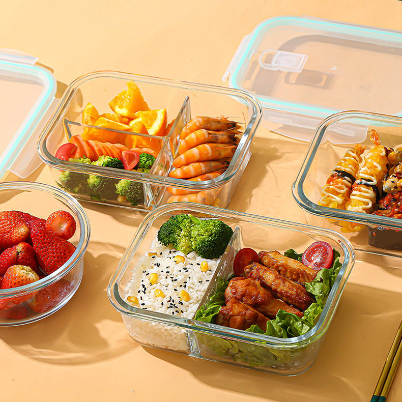 Food Storage Method - Glass Fresh-Keeping Box high Borosilicate Heat-Resistant