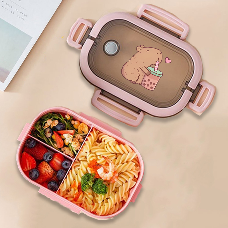 Food Storage Method - Capybara Bento Lunch Box Anime Animals