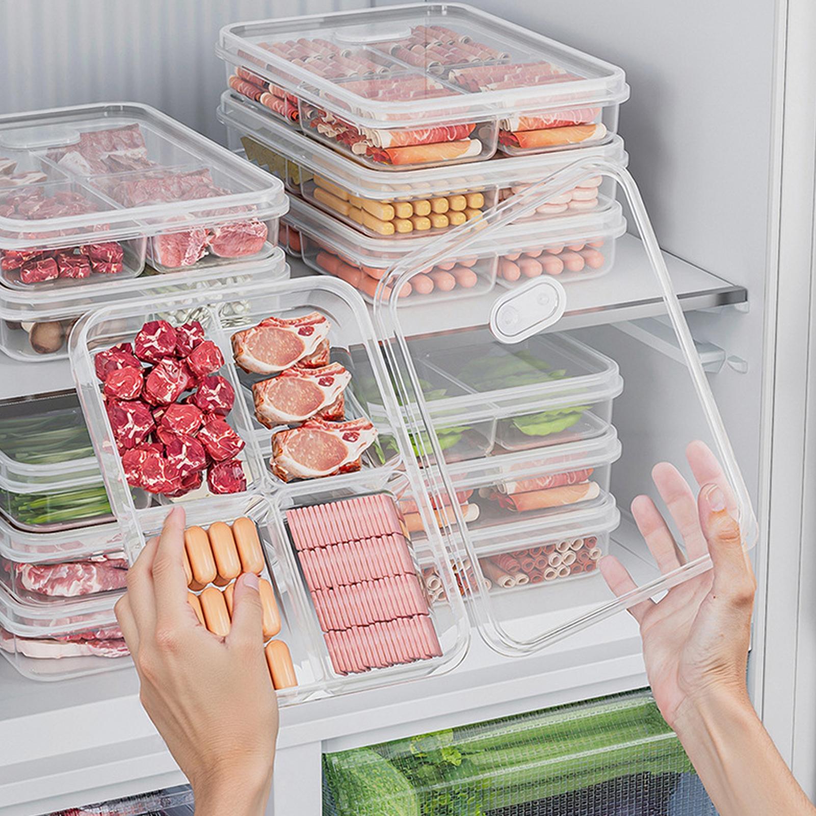 Food Storage Method - 1PC Refrigerator Storage Box Meat Vegetable