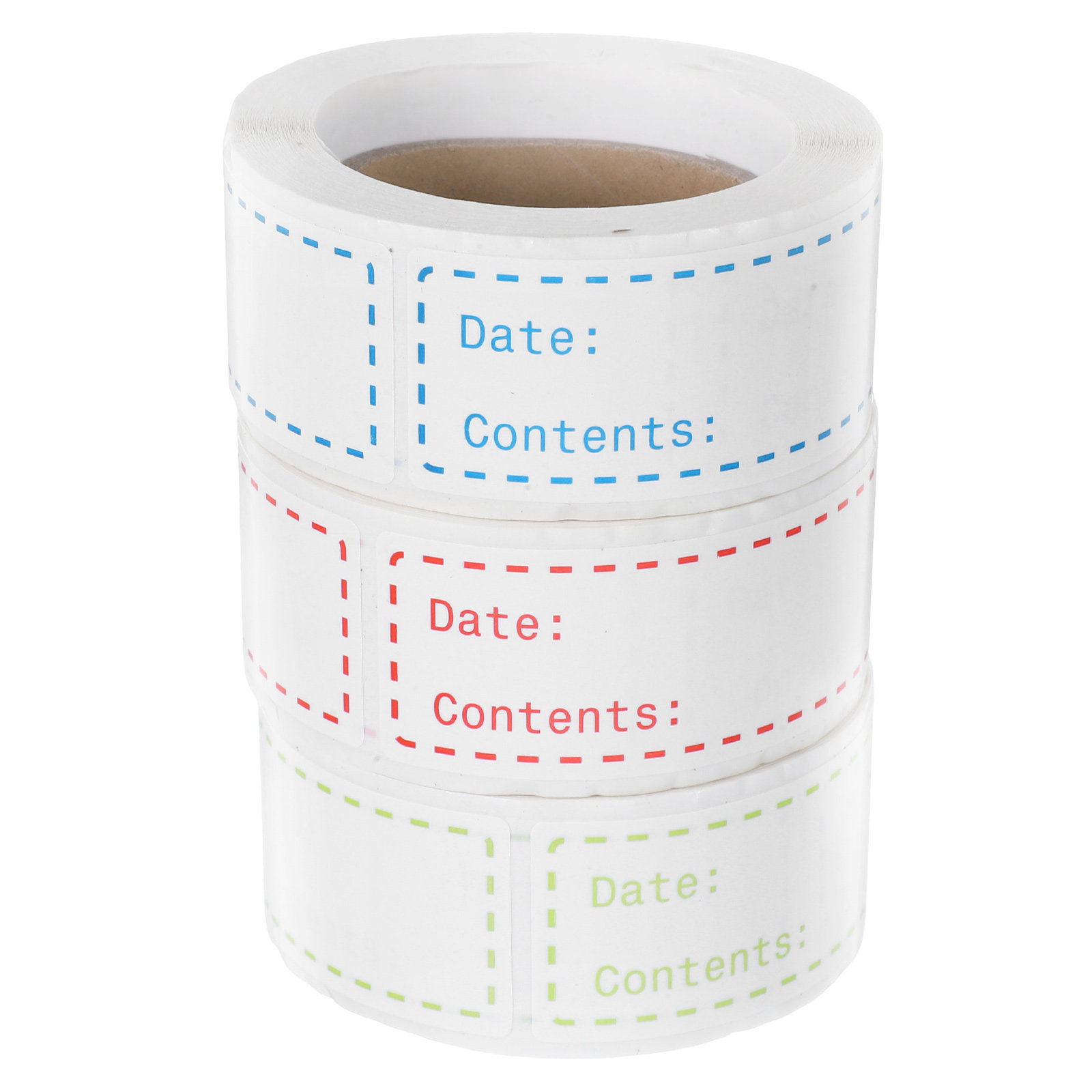 Food Storage Label - 3 Rolls Self Adhesive Food Storage
