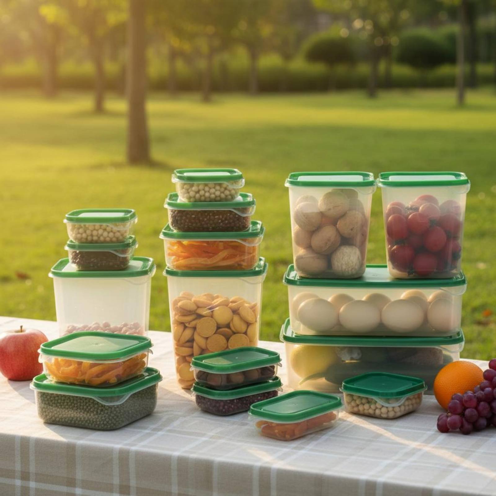 17 Pieces Fridge Storage Box S - Food Storage Containers With Lids recension och pris