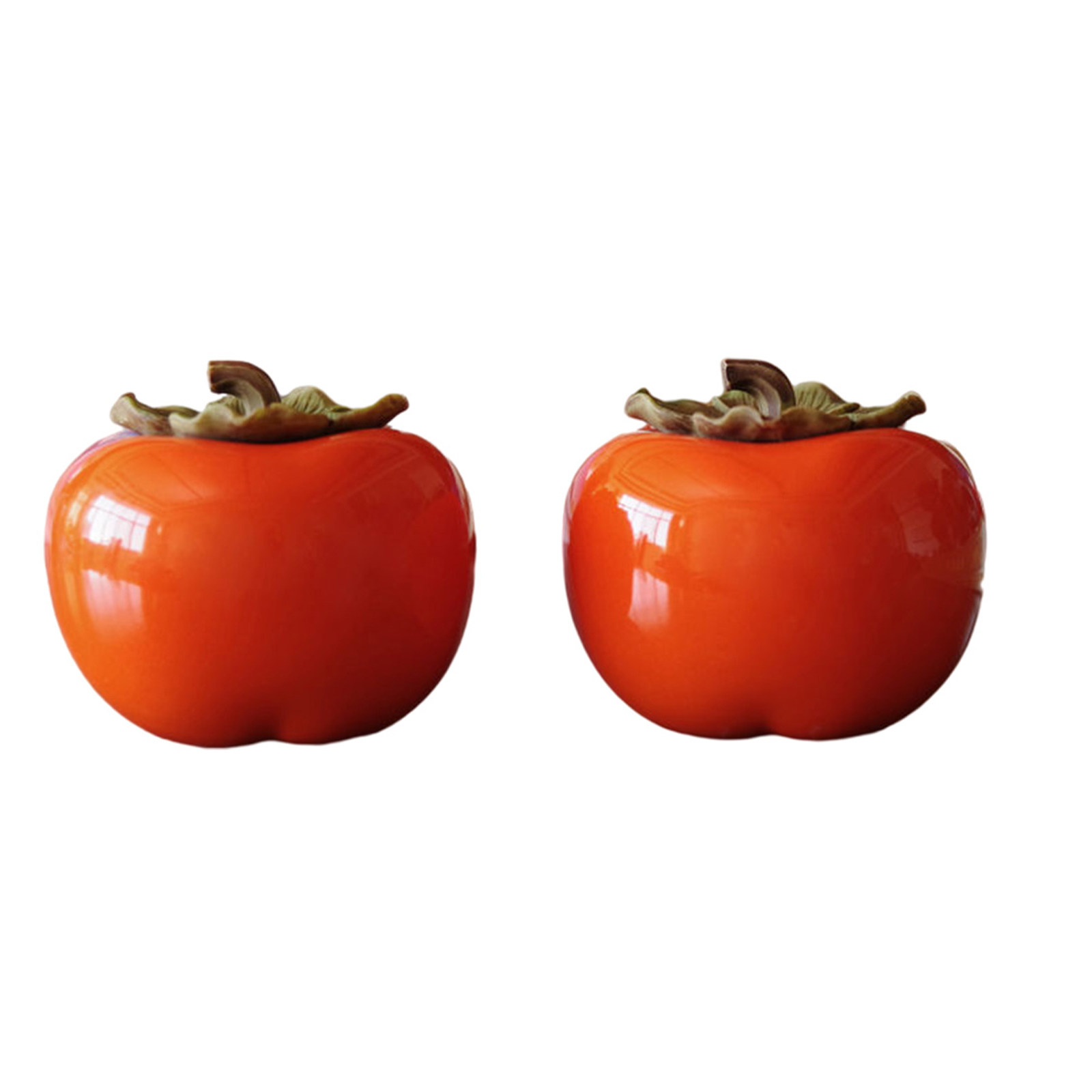 2Pcs Orange Persimmon Style Ce - Food Storage Canister recension och pris