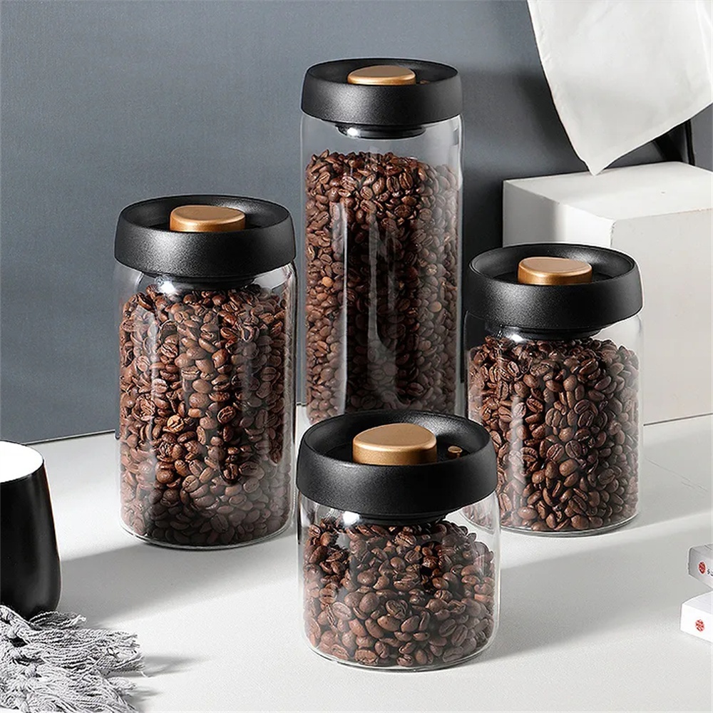 1pack Coffee Bean Storage Cont - Food Storage Vacuum Containers recension och pris