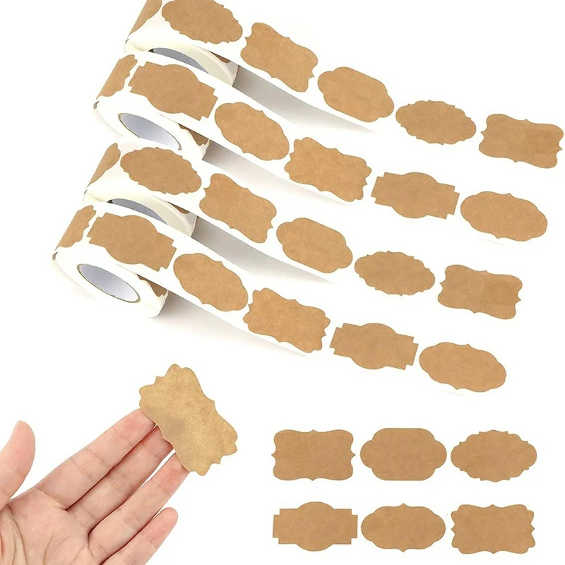Self-adhesive Labels Spice Jar - Food Storage Label recension och pris