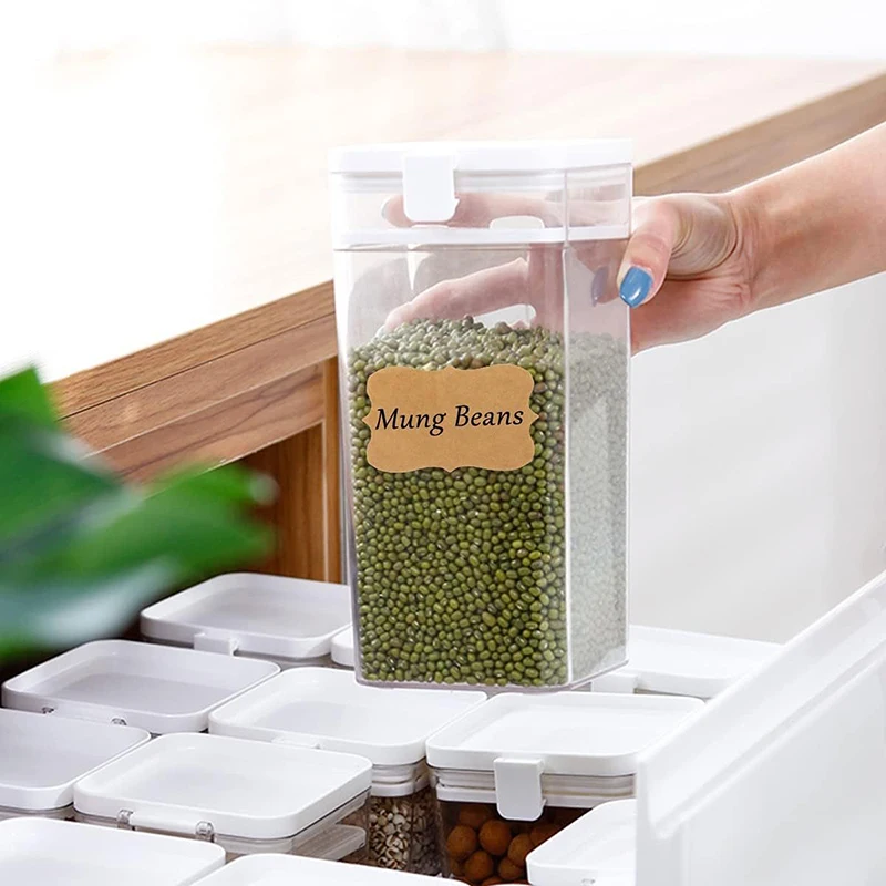 Self-adhesive Labels Spice Jar - Food Storage Label recension och pris