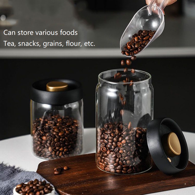 New Bean Coffee Storage Contai - Food Storage Vacuum Containers recension och pris