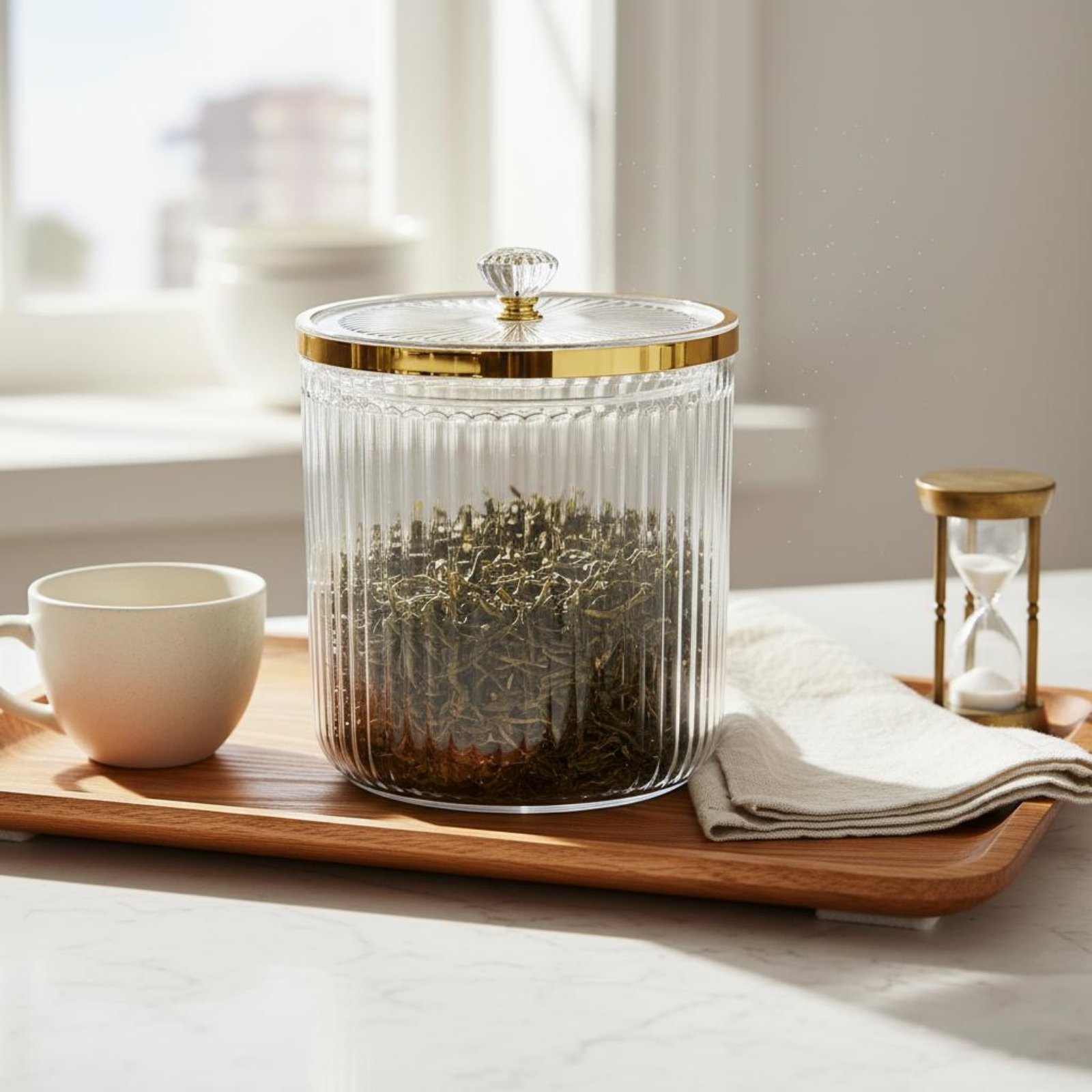 Dry Food Storage Container Wid - Food Storage Canister recension och pris