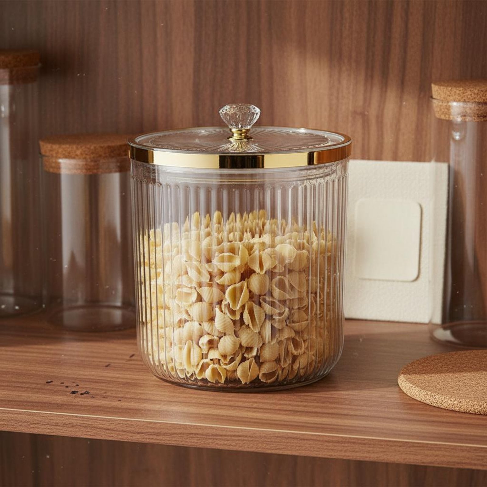 Dry Food Storage Container Wid - Food Storage Canister recension och pris