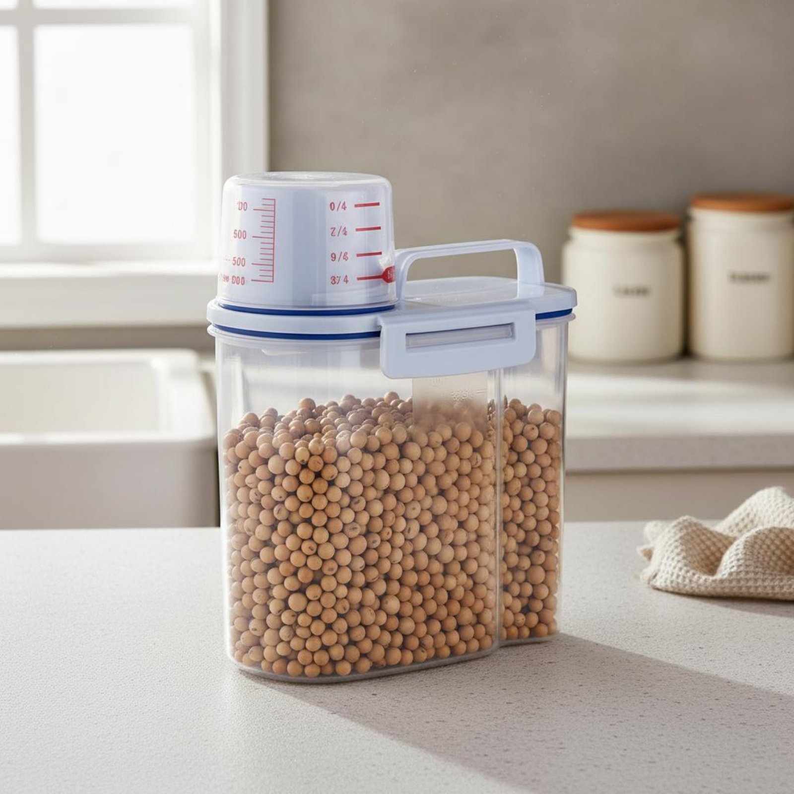 Rice Storage Container Safe Ri - Food Storage Dispenser recension och pris