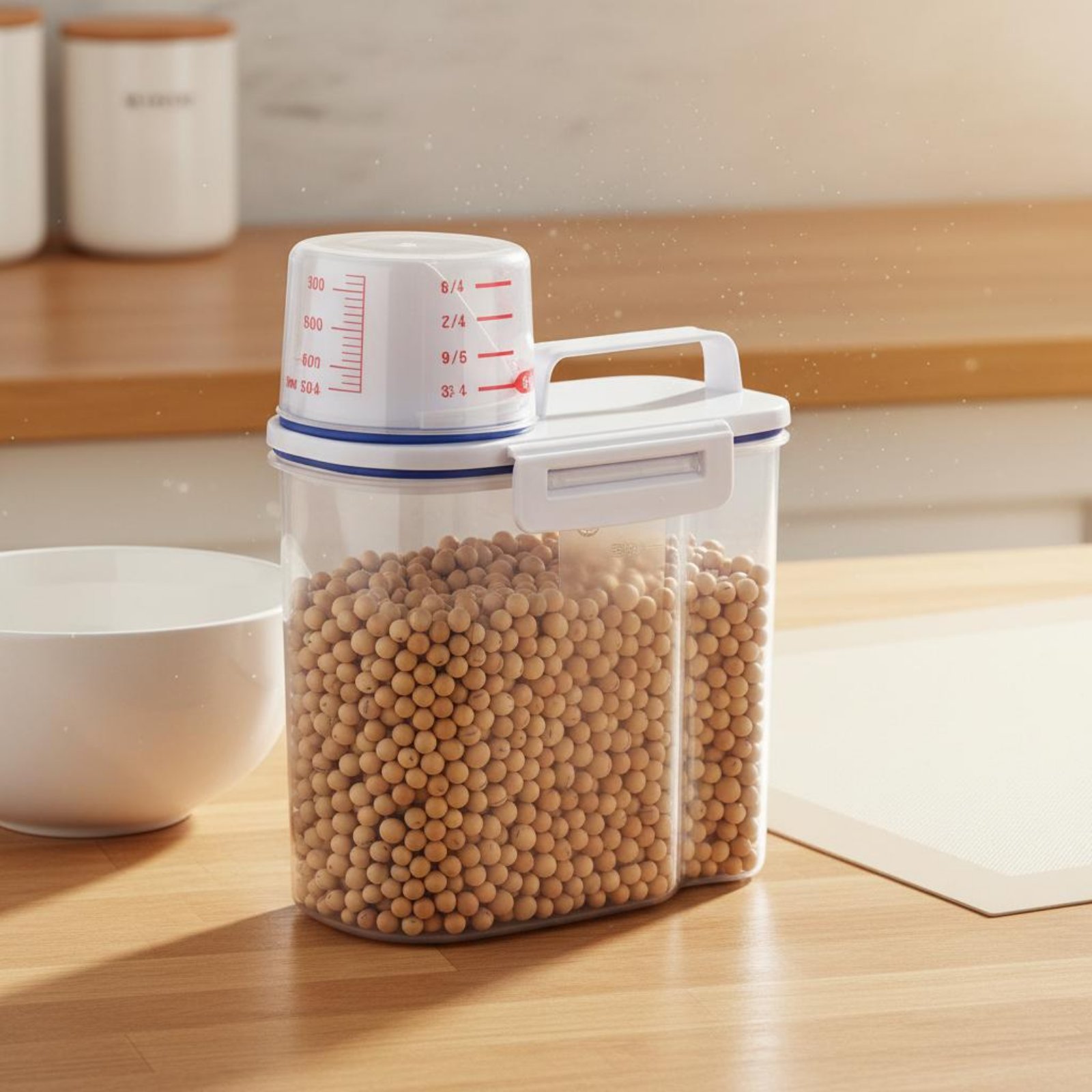 Rice Storage Container Safe Ri - Food Storage Dispenser recension och pris