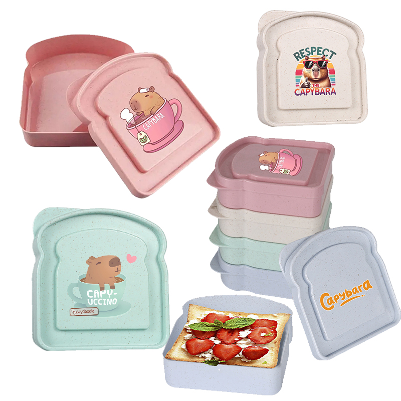 Capybara Sandwich Food Storage - Food Storage Containers With Lids recension och pris