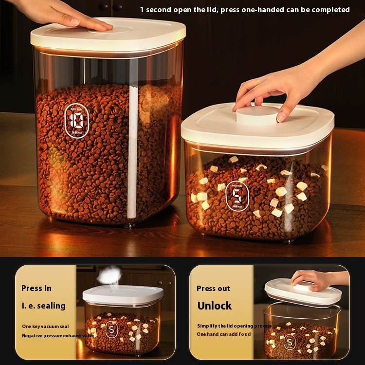 Cat Food Storage Bucket, Seale - Food Storage Vacuum Containers recension och pris