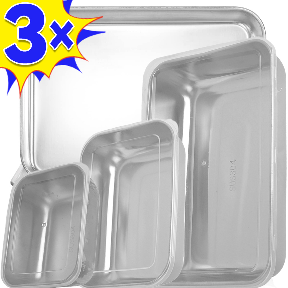 Stainless Steel Food Storage B - Food Storage Method recension och pris