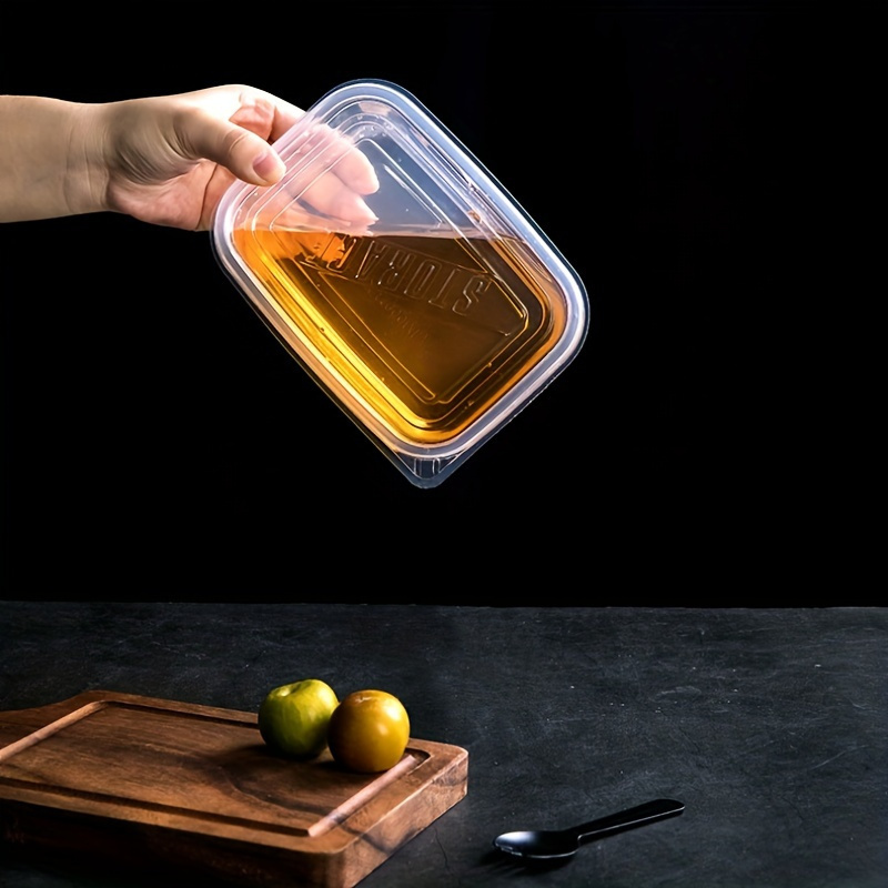 A Set of 6 Transparent Stackab - Food Storage Canister recension och pris