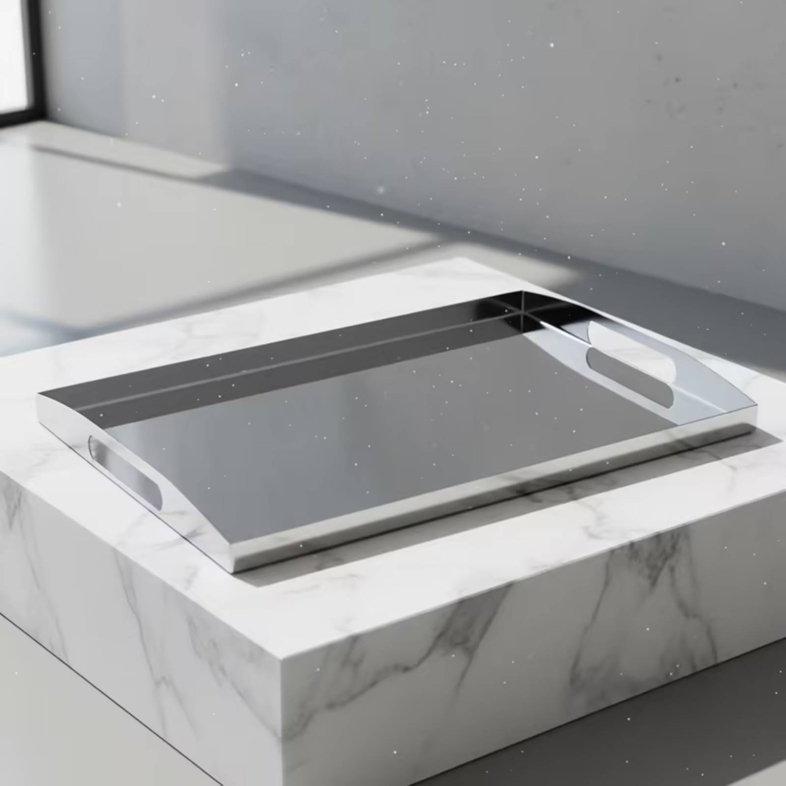 Stainless Steel Tray Silver Tr - Food Storage Handling recension och pris
