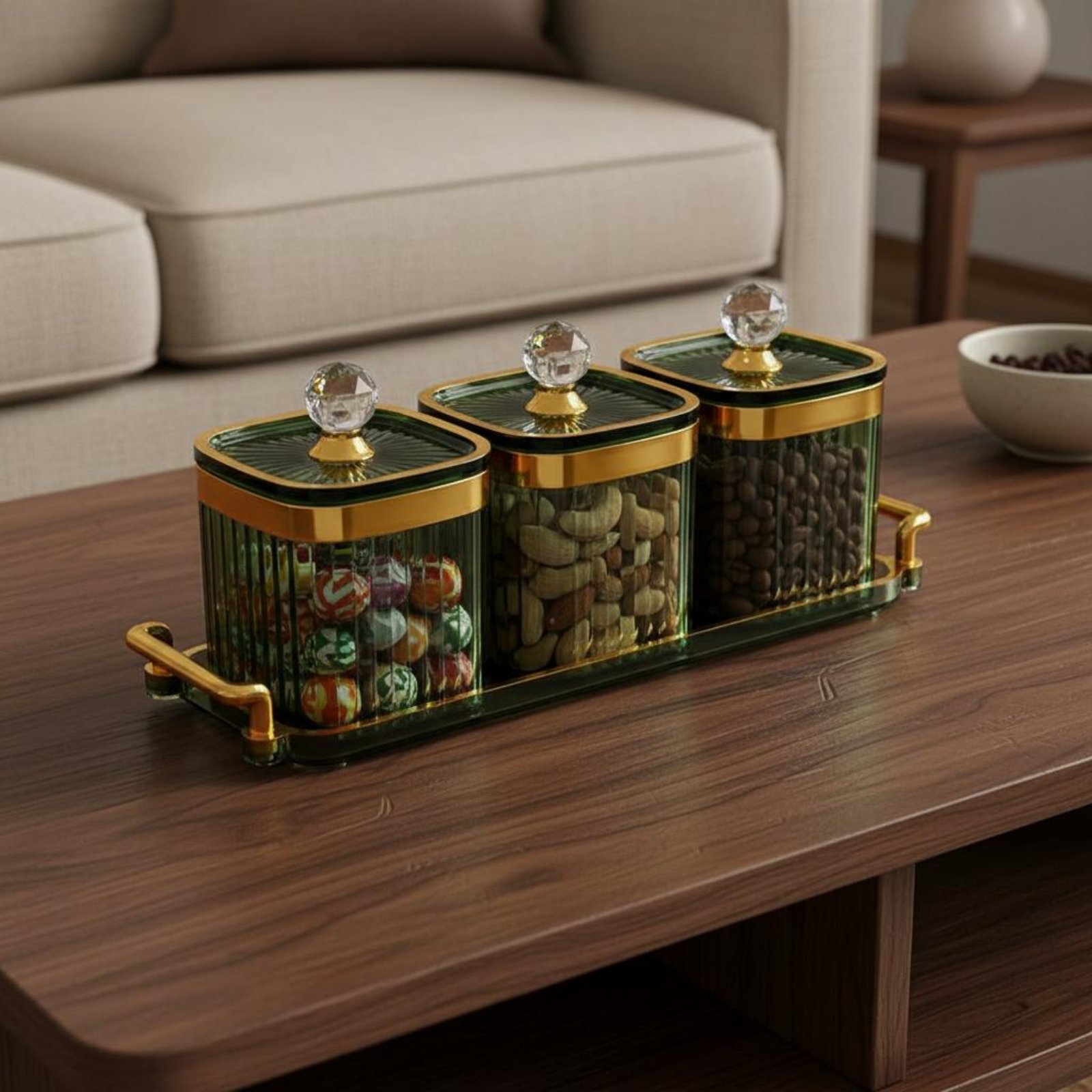 Decorative Snack Container Set - Food Storage Canister recension och pris