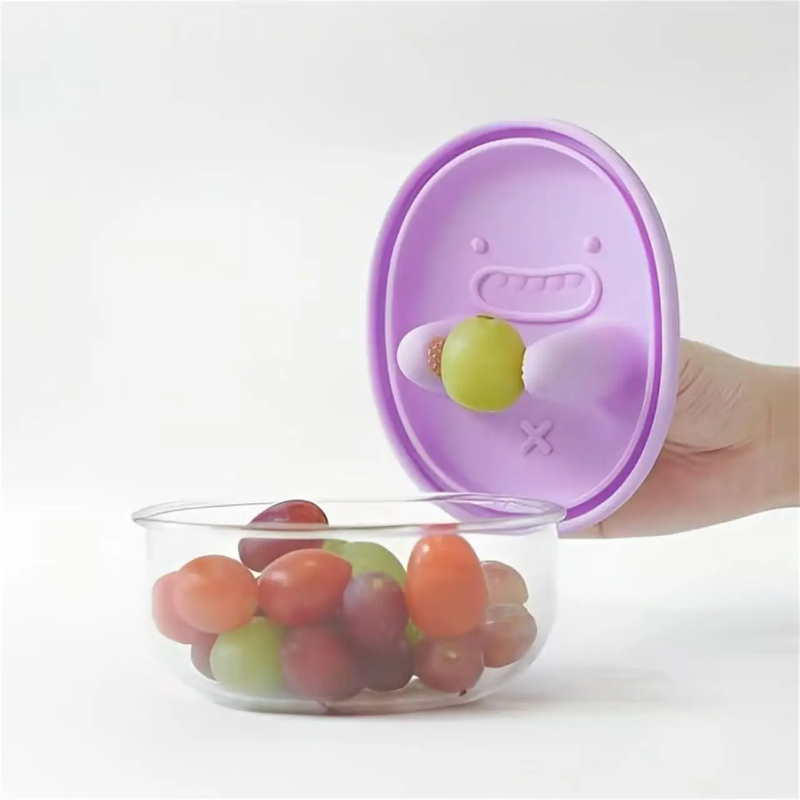 Hands-Free Snack Box, No Crumb - Food Storage Method recension och pris