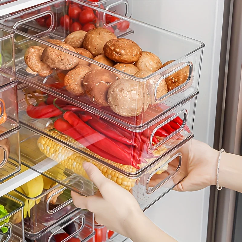 Transparent Refrigerator Stora - Food Storage Handling recension och pris