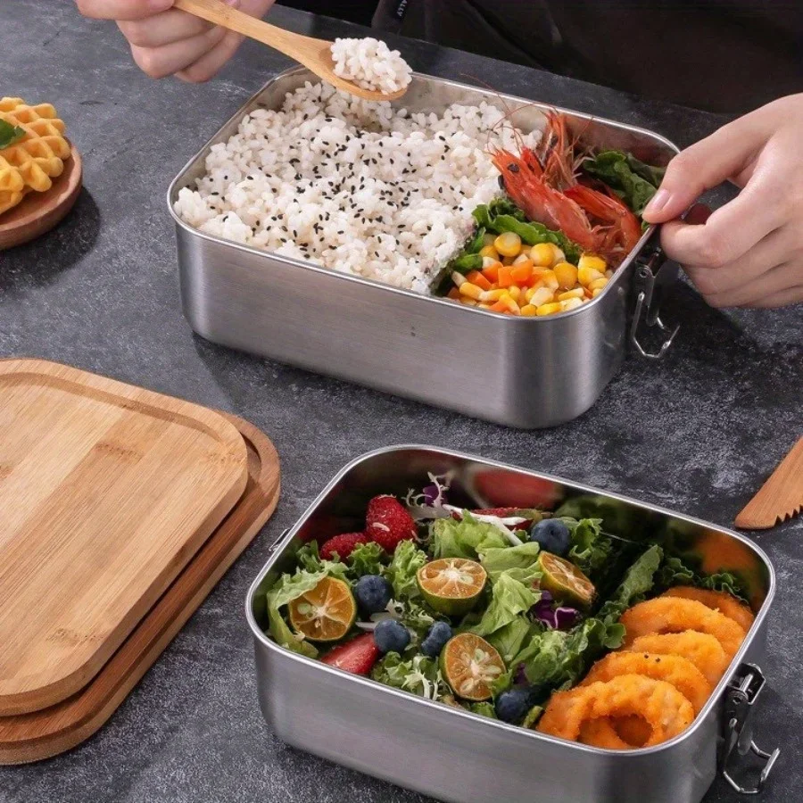 New 304 Stainless Steel Bamboo - Food Storage Method recension och pris