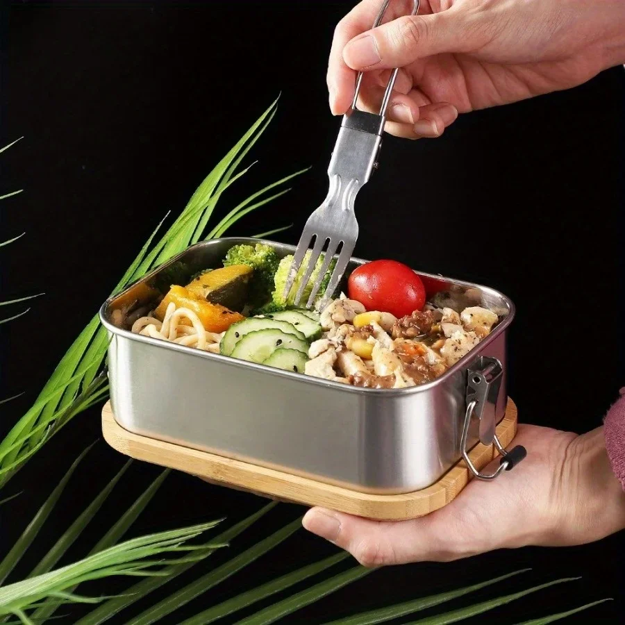 New 304 Stainless Steel Bamboo - Food Storage Method recension och pris