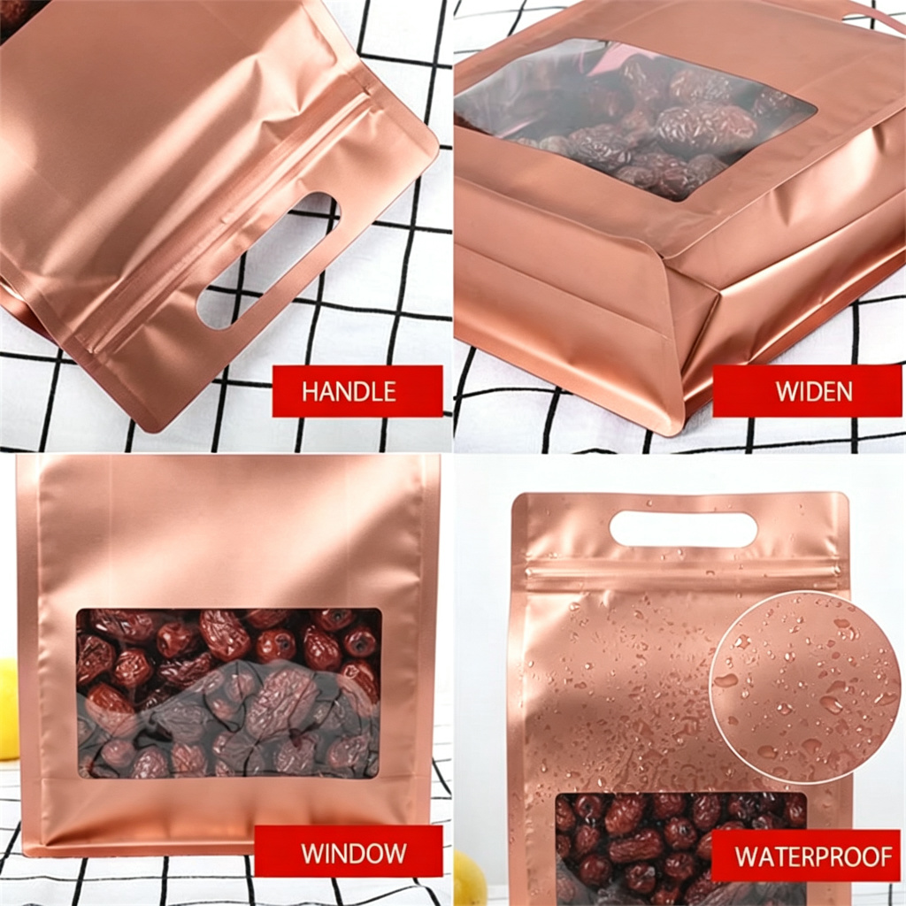 Reusable golden octagonal plas - Food Storage Handling recension och pris