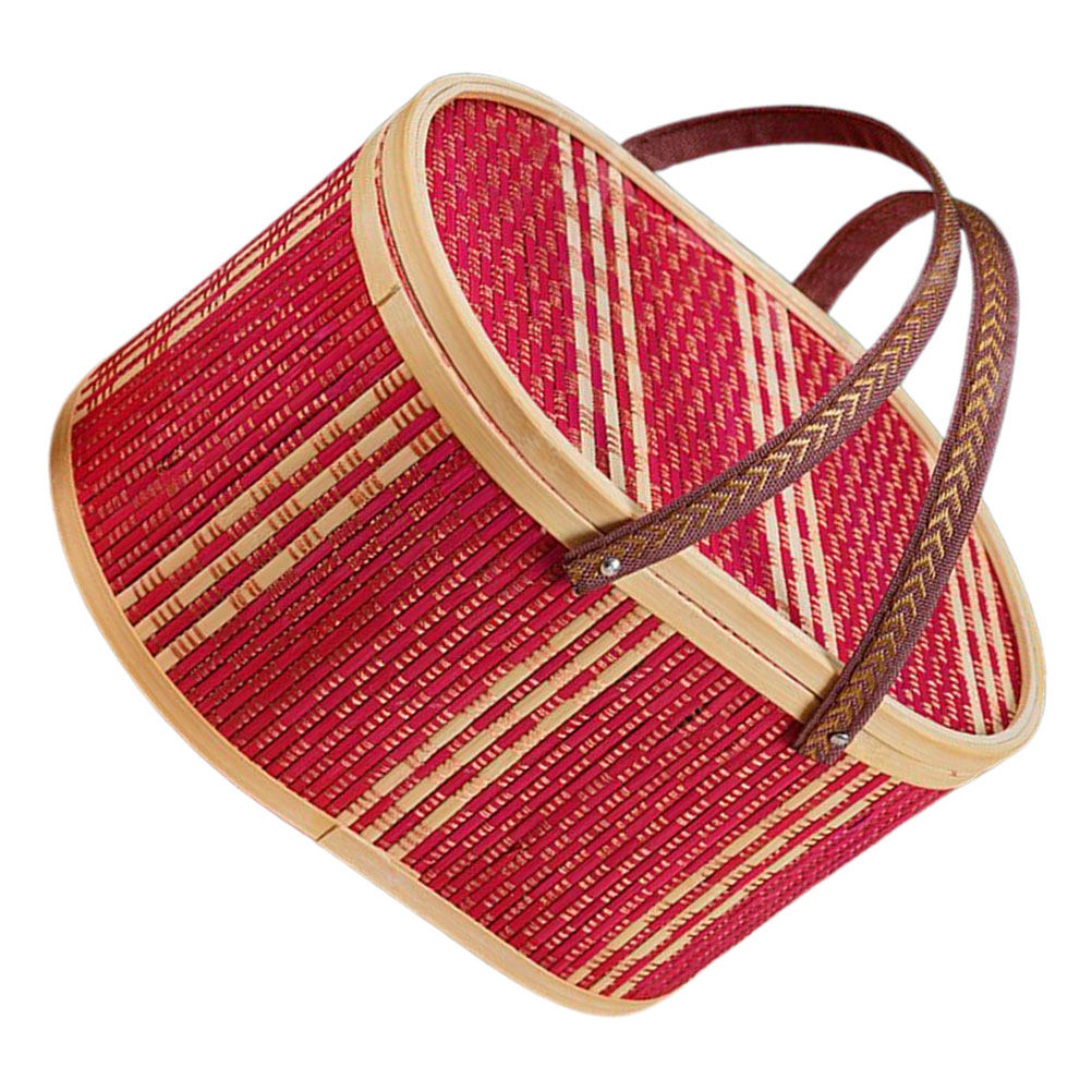 Oval Shaped Bamboo Woven Baske - Food Storage Handling recension och pris