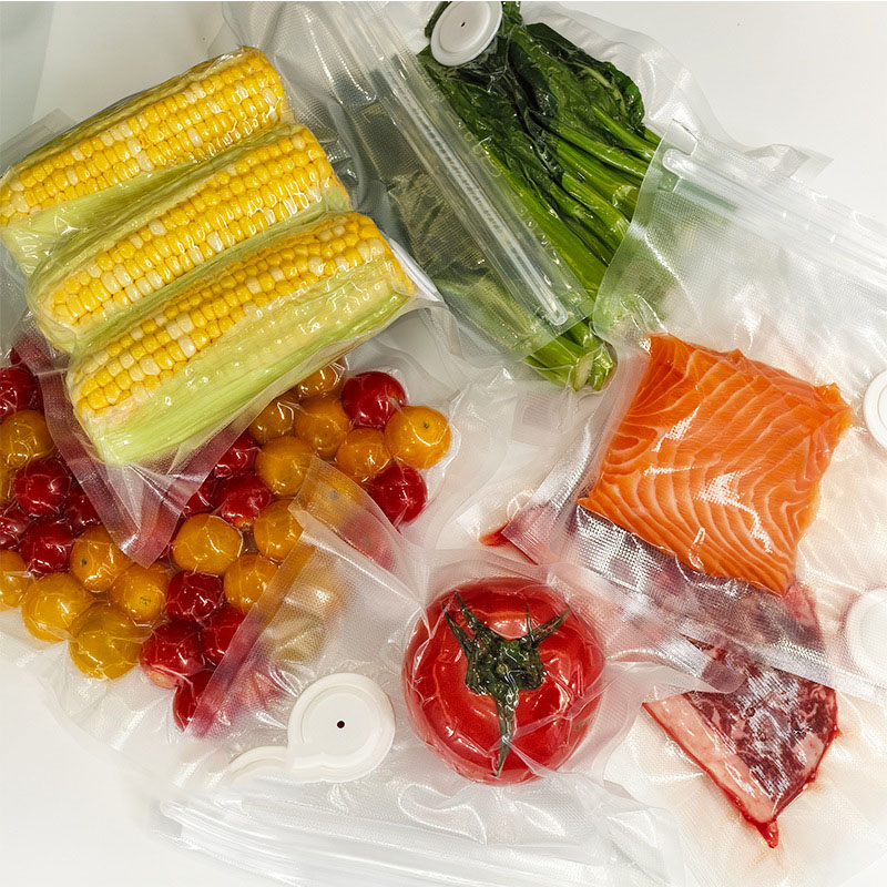 Upgraded Version vacuum food s - Food Storage Vacuum Seal Bags recension och pris