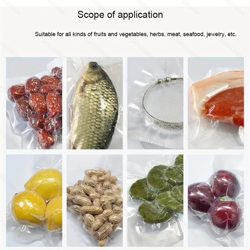 4pcs Vacuum Sealer Bags: 4 Rol - Food Storage Xl recension och pris