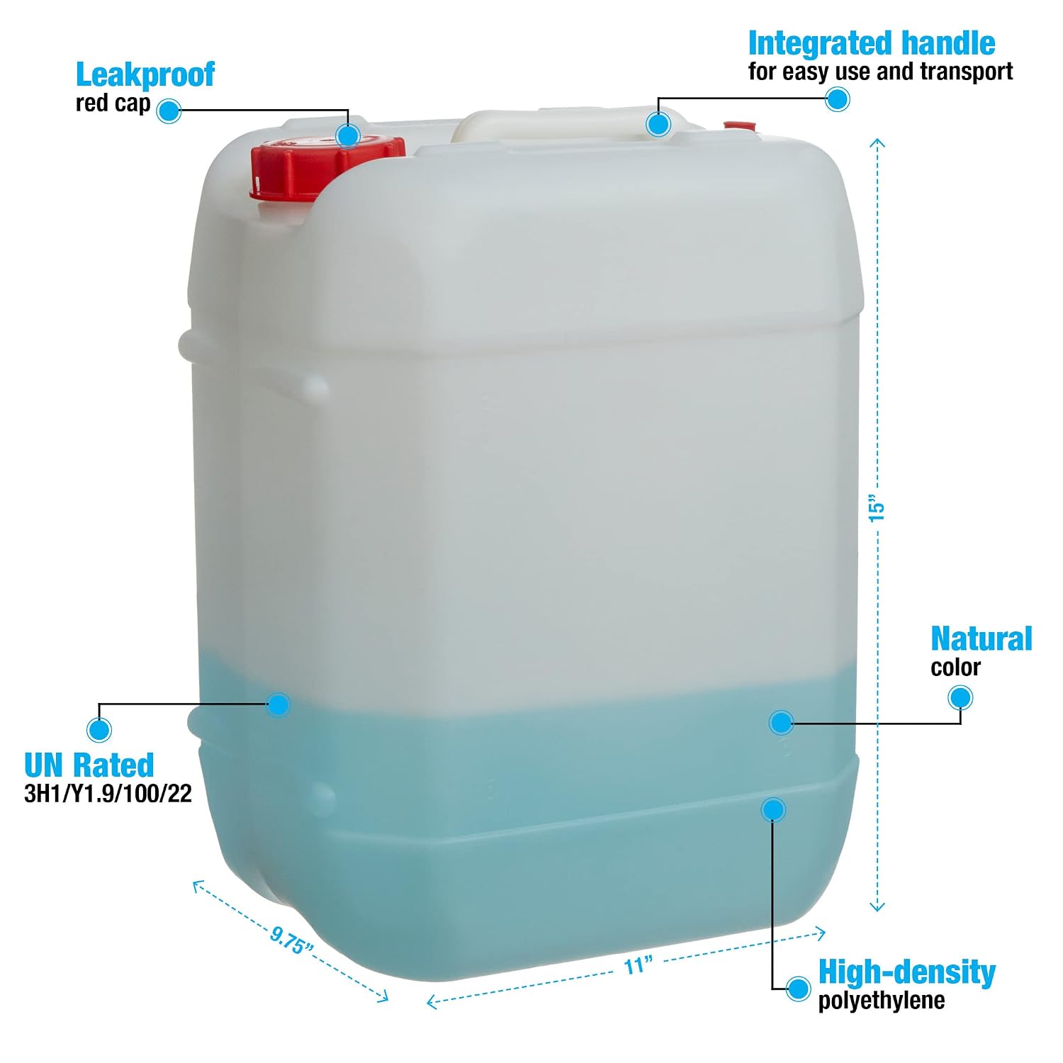 5 Gallon Stackable Plastic Car - Food Storage And recension och pris