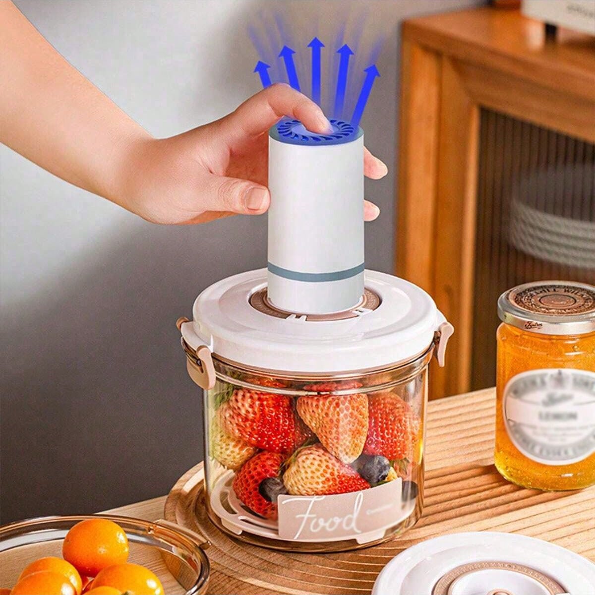 1 Kitchen Food Grade Vacuum Se - Food Storage Vacuum Containers recension och pris