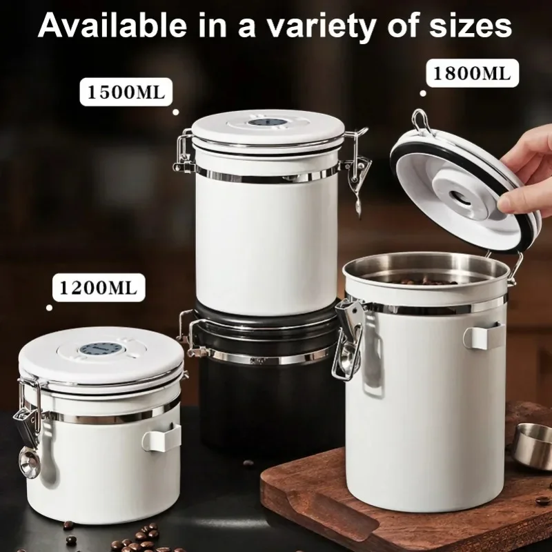 304 Stainless Steel Coffee Bea - Food Storage Vacuum Containers recension och pris