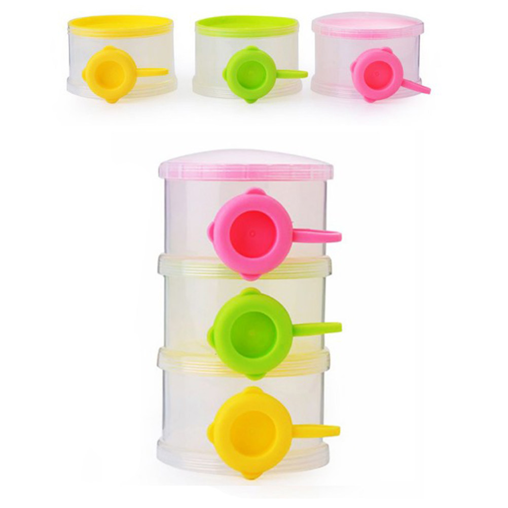 3 Layers Portable Milk Powder  - Food Storage Dispenser recension och pris