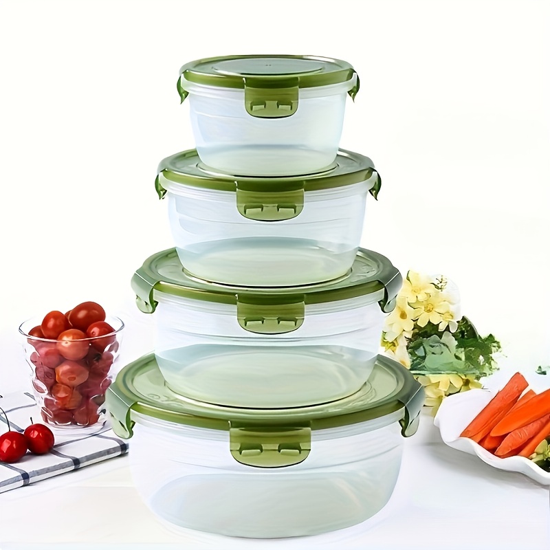 4 Plastic Food Storage Contain - Food Storage Method recension och pris