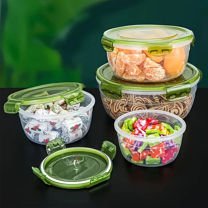 4 Plastic Food Storage Contain - Food Storage Method recension och pris