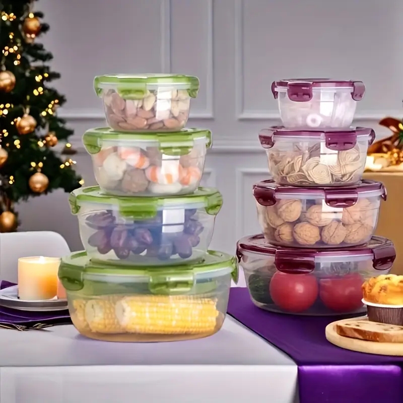 4 Plastic Food Storage Contain - Food Storage Method recension och pris