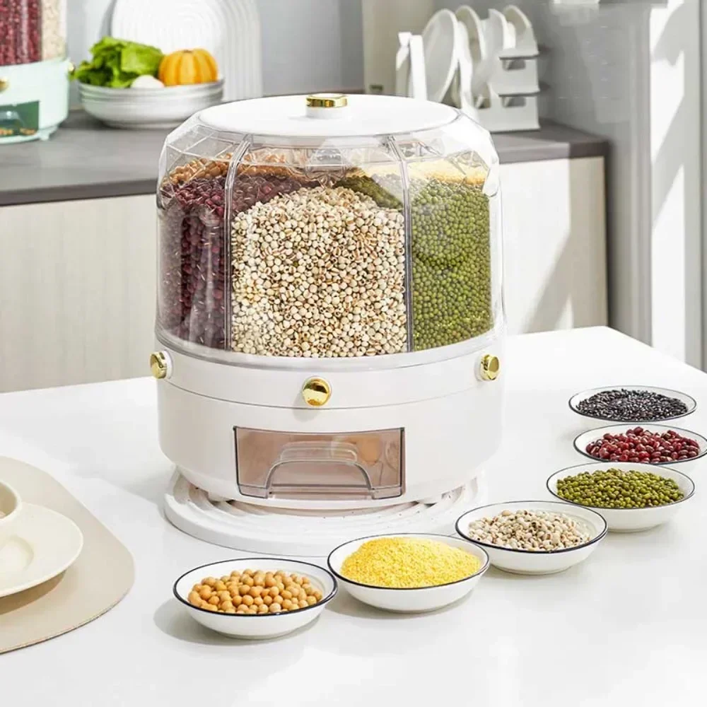 Food Grade Rotating Grain Disp - Food Storage Dispenser recension och pris