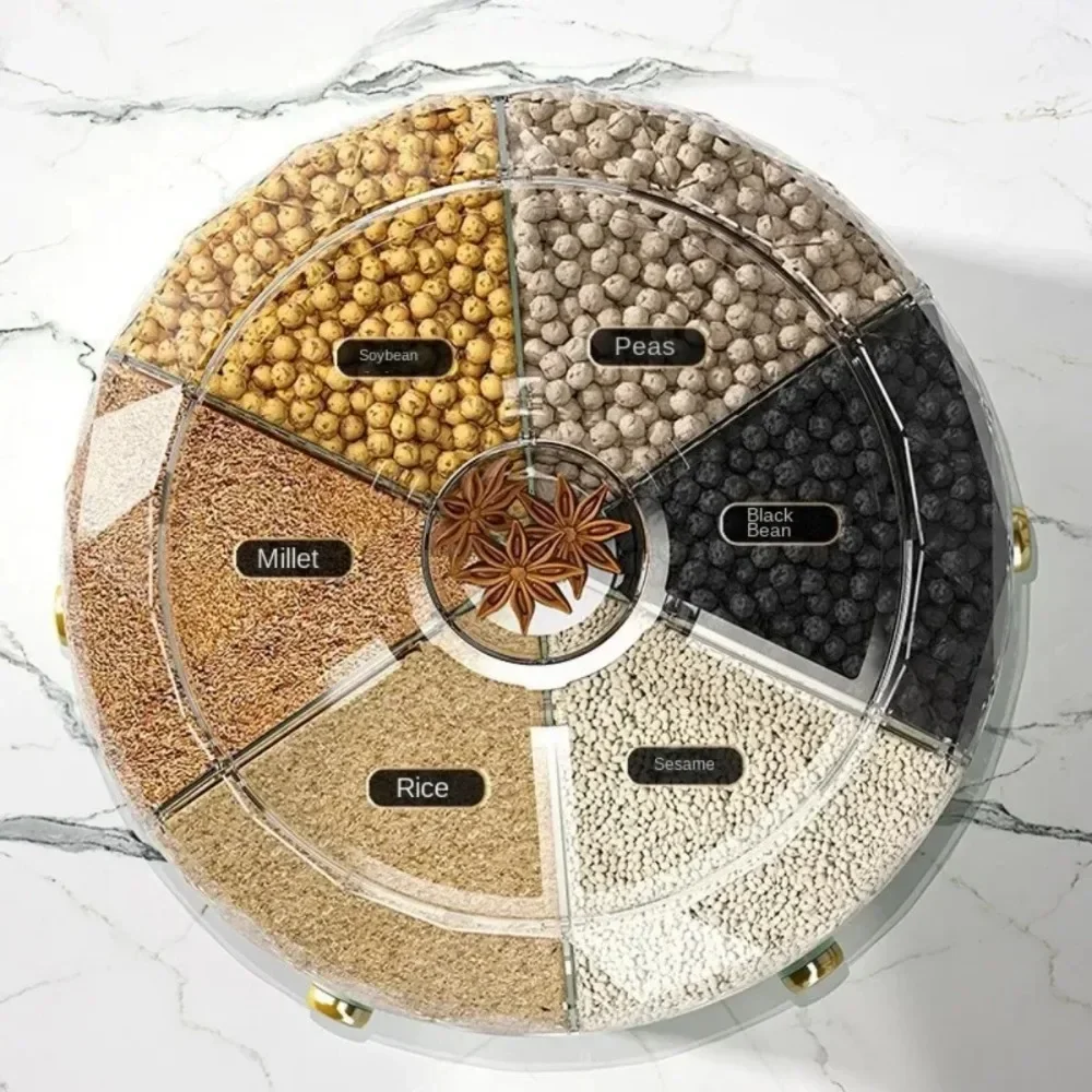 Food Grade Rotating Grain Disp - Food Storage Dispenser recension och pris