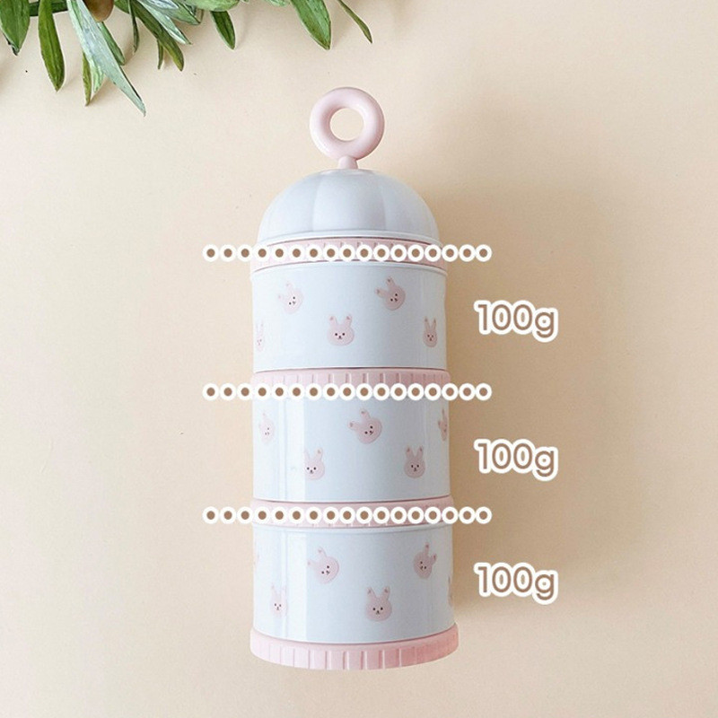 Cute Bear Milk Powder Box Baby - Food Storage Dispenser recension och pris