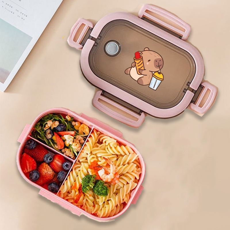 Capybara Bento Lunch Box Anime - Food Storage Method recension och pris