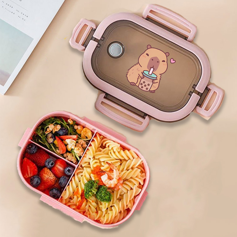 Capybara Bento Lunch Box Anime - Food Storage Method recension och pris