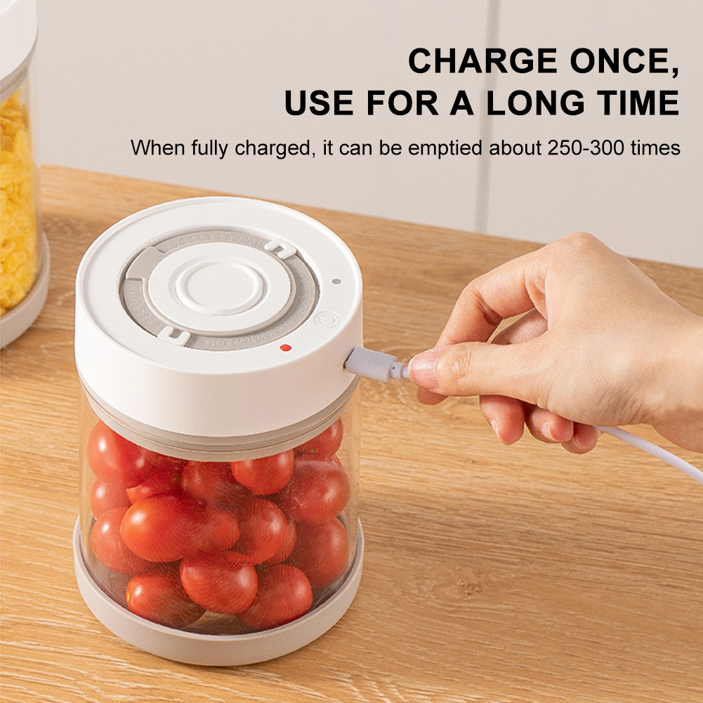 Kitchen Moisture-proof Glass C - Food Storage Vacuum Containers recension och pris