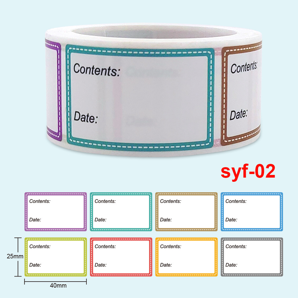 Safe Date Food catalog Storage - Food Storage Label recension och pris