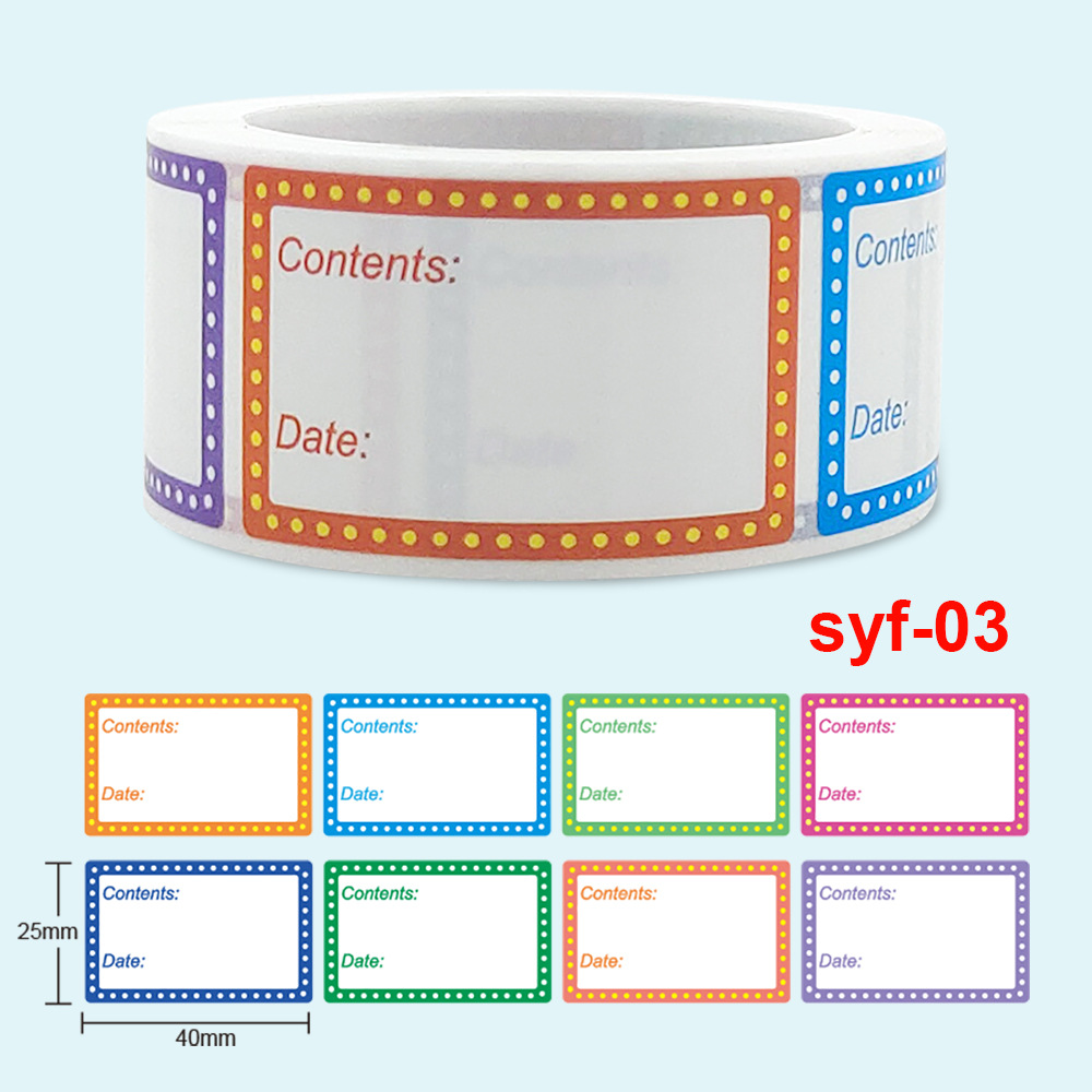 Safe Date Food catalog Storage - Food Storage Label recension och pris
