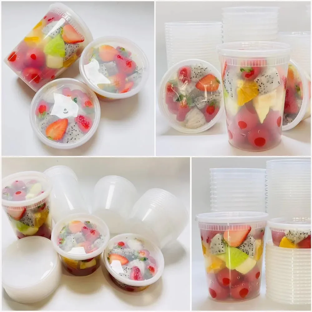 24pcs Deli Food Storage Contai - Food Storage Containers With Lids recension och pris