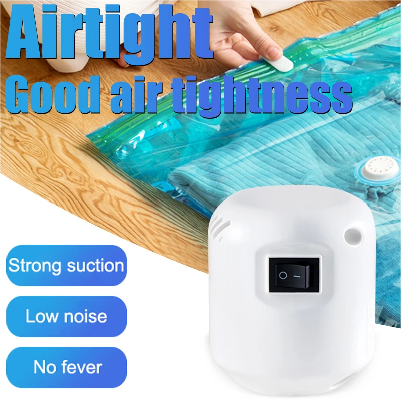 Electric Air Pump Portable Vac - Food Storage Vacuum Seal Bags recension och pris