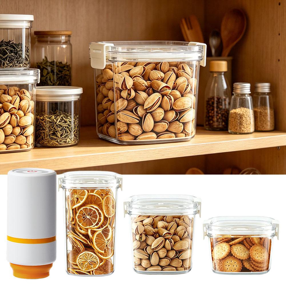Electric Vacuum Seal Canister  - Food Storage Vacuum Containers recension och pris