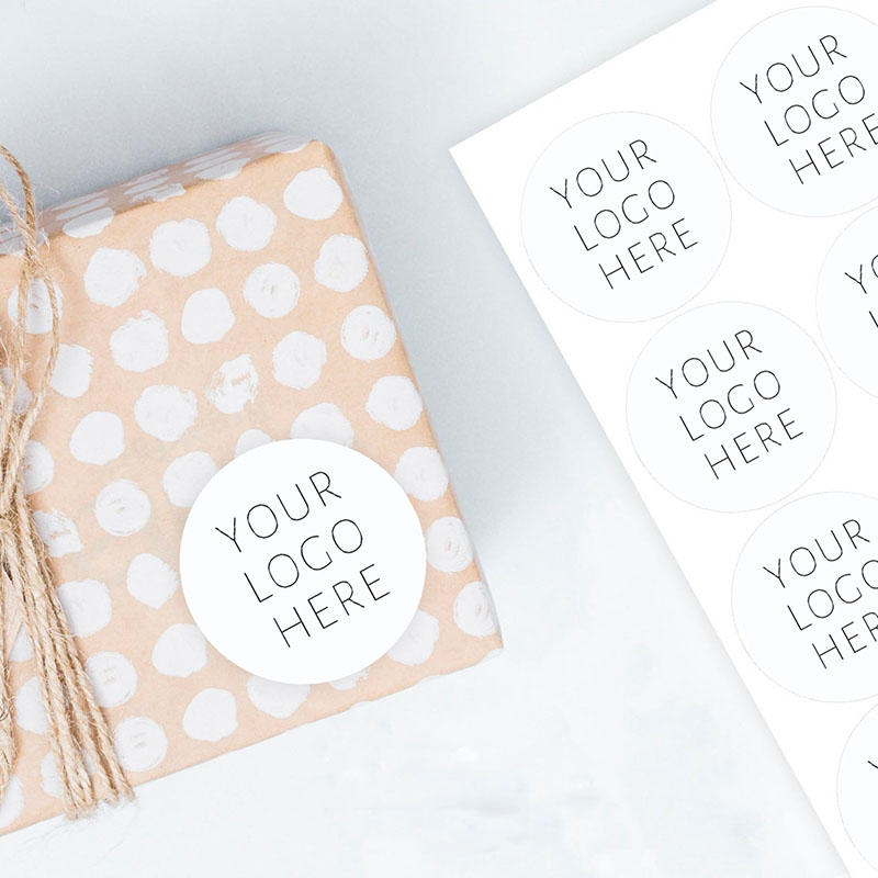 2.5cm-6cm Custom Logo Stickers - Food Storage Label recension och pris
